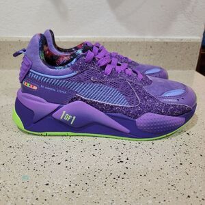 PUMA RS-X LaMelo Galaxy Training Shoes Purple Women Size 8 (Youth 6.5)